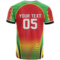 Custom Guyana 2026 Cricket T Shirt Come On Warriors