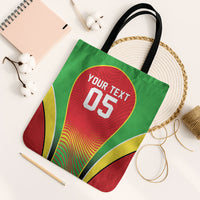 Custom Guyana 2026 Cricket Tote Bag Come On Warriors