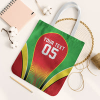 Custom Guyana 2026 Cricket Tote Bag Come On Warriors