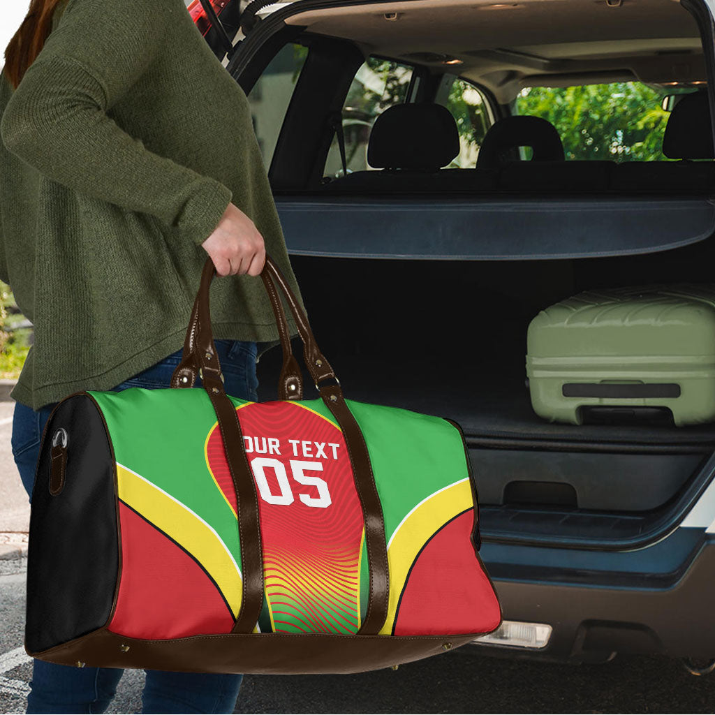 Custom Guyana 2026 Cricket Travel Bag Come On Warriors