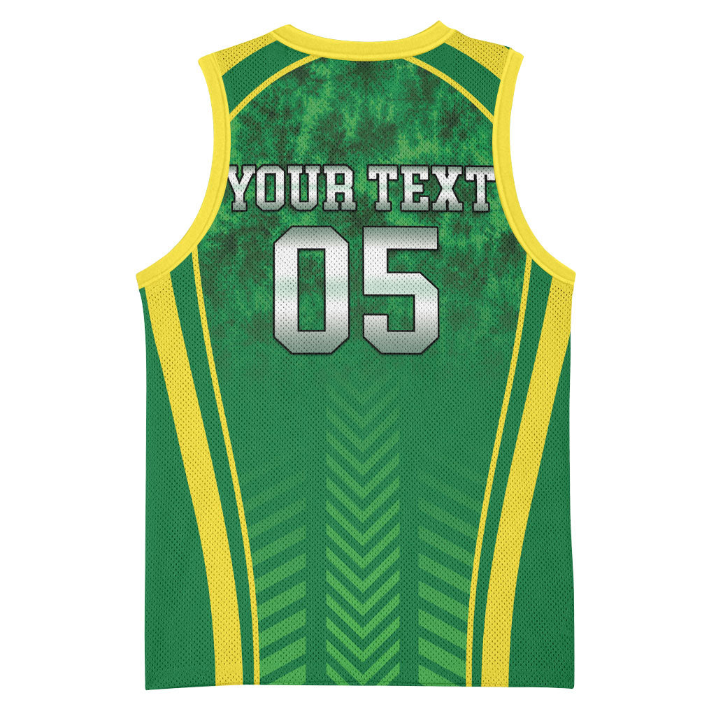 Custom Jamaica 2026 Cricket Basketball Jersey Go Champions
