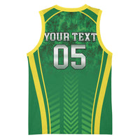 Custom Jamaica 2026 Cricket Basketball Jersey Go Champions