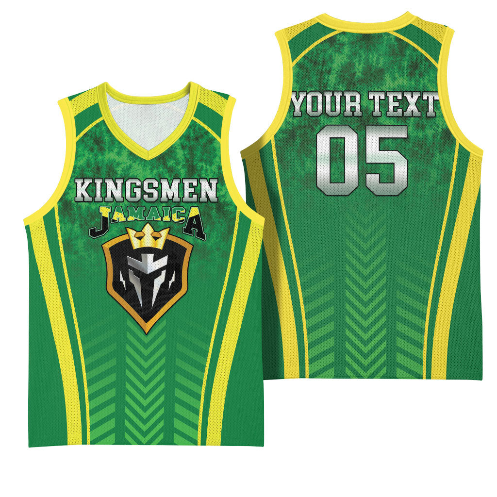 Custom Jamaica 2026 Cricket Basketball Jersey Go Champions