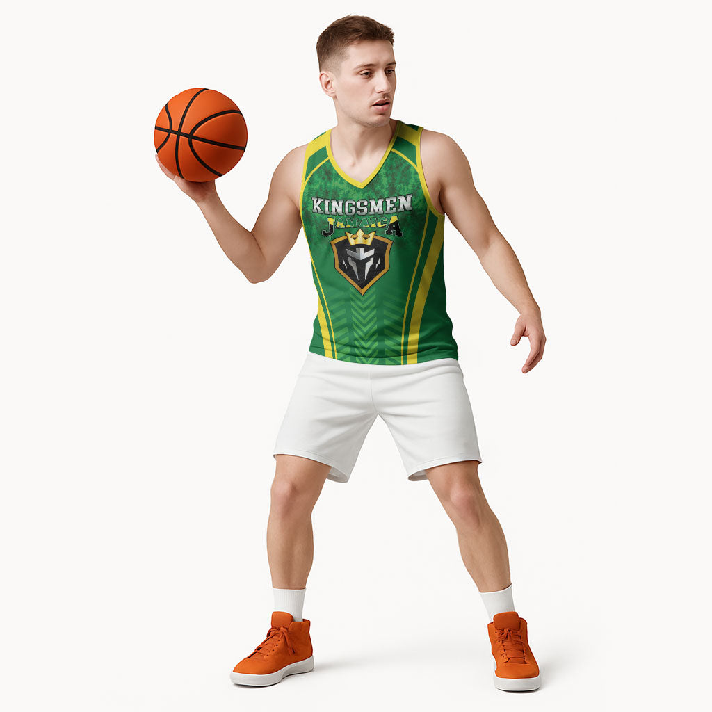 Custom Jamaica 2026 Cricket Basketball Jersey Go Champions