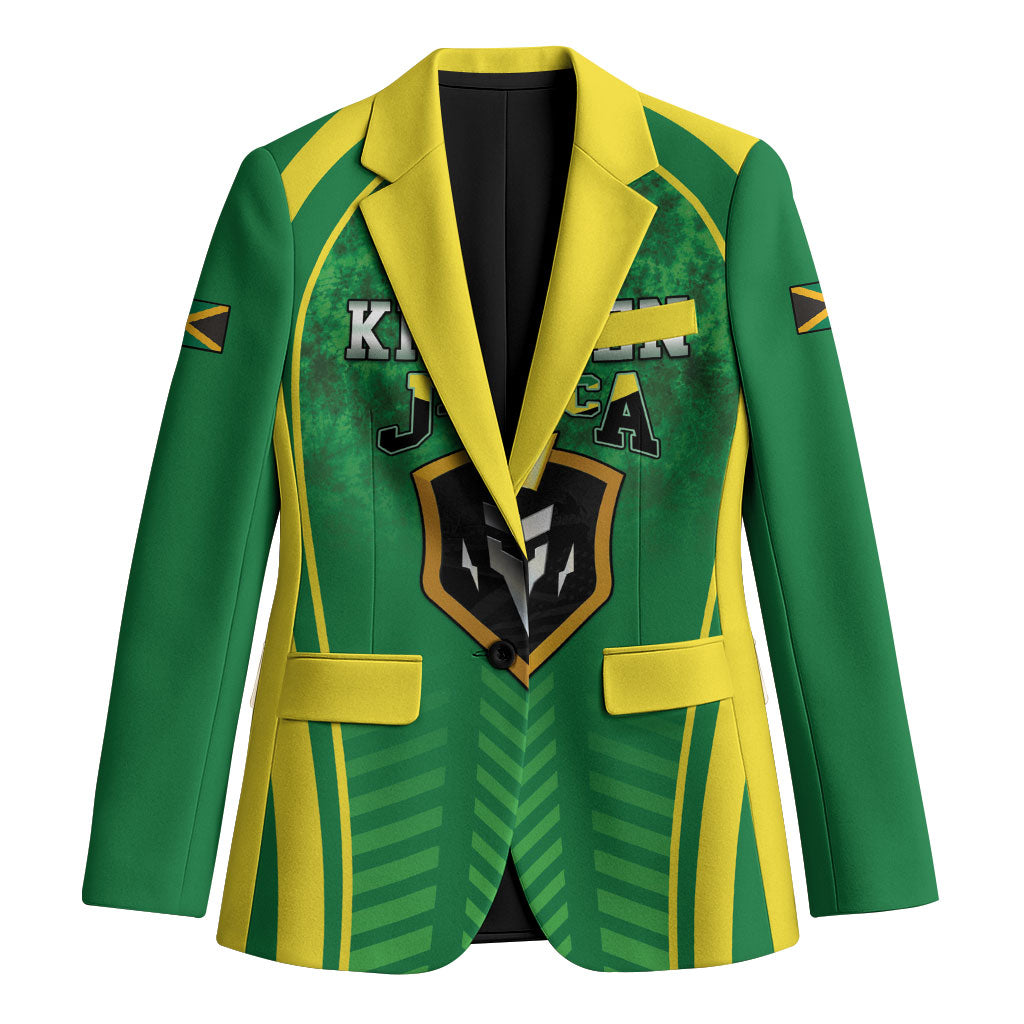 Custom Jamaica 2026 Cricket Blazer Go Champions