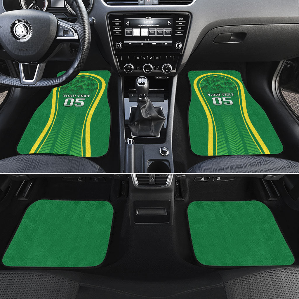 Custom Jamaica 2026 Cricket Car Mats Go Champions