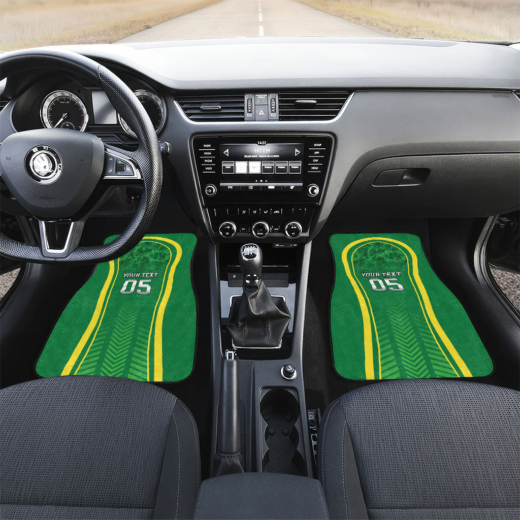 Custom Jamaica 2026 Cricket Car Mats Go Champions