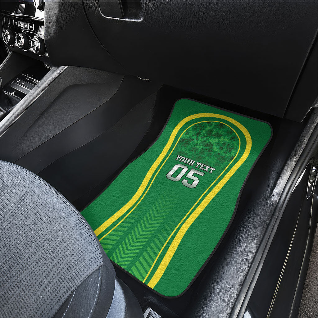 Custom Jamaica 2026 Cricket Car Mats Go Champions