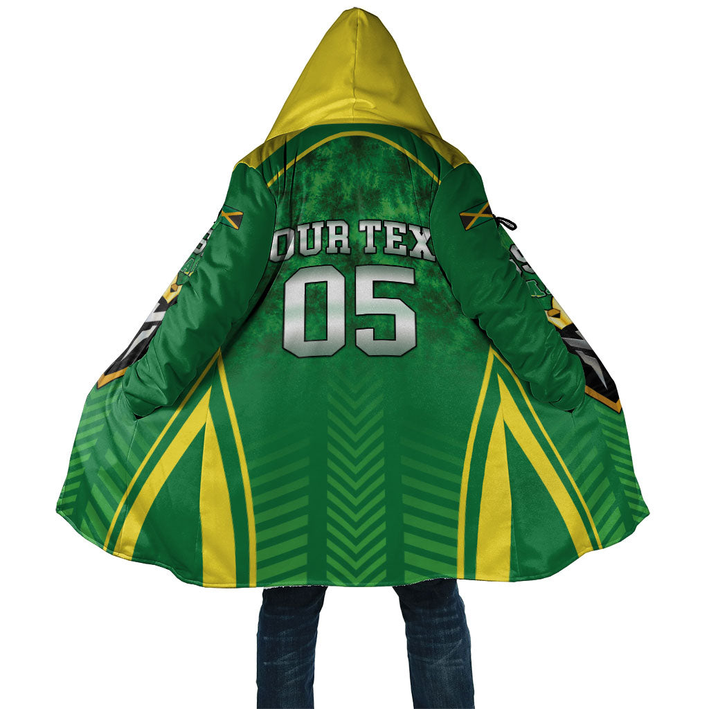 Custom Jamaica 2026 Cricket Cloak Go Champions