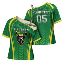 Custom Jamaica 2026 Cricket Cross Shoulder Shirt Go Champions