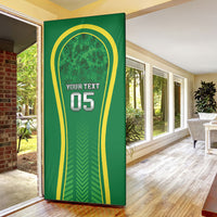 Custom Jamaica 2026 Cricket Door Cover Go Champions