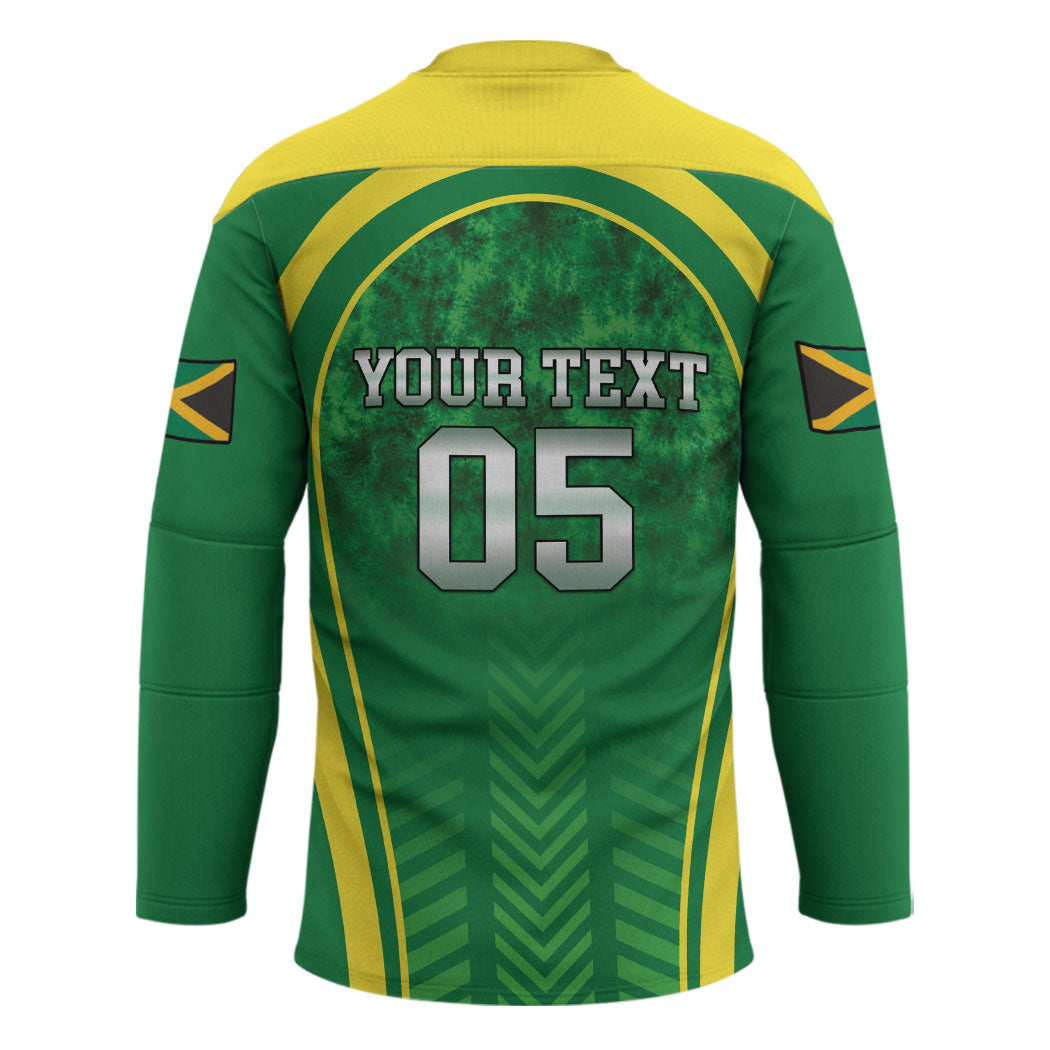 Custom Jamaica 2026 Cricket Hockey Jersey Go Champions