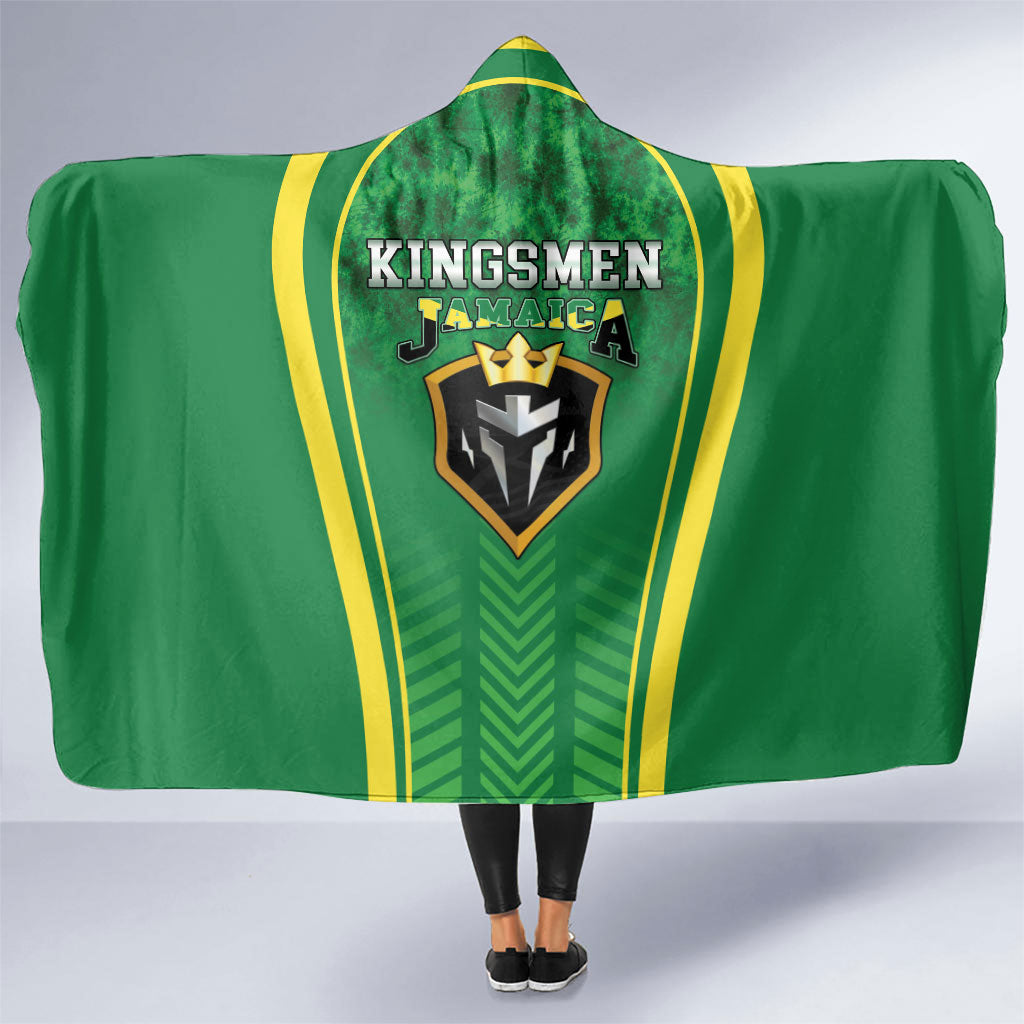 Jamaica 2026 Cricket Hooded Blanket Go Champions