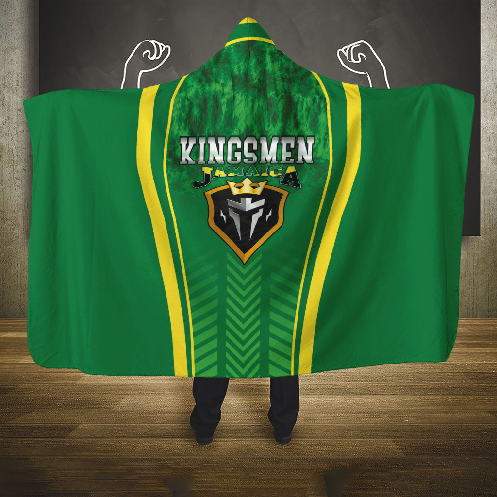 Jamaica 2026 Cricket Hooded Blanket Go Champions