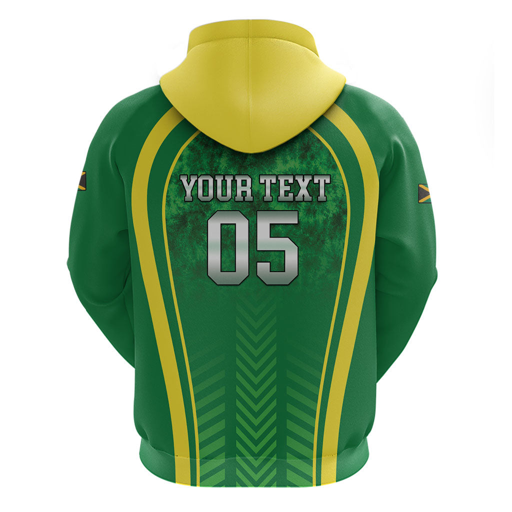 Custom Jamaica 2026 Cricket Hoodie Go Champions