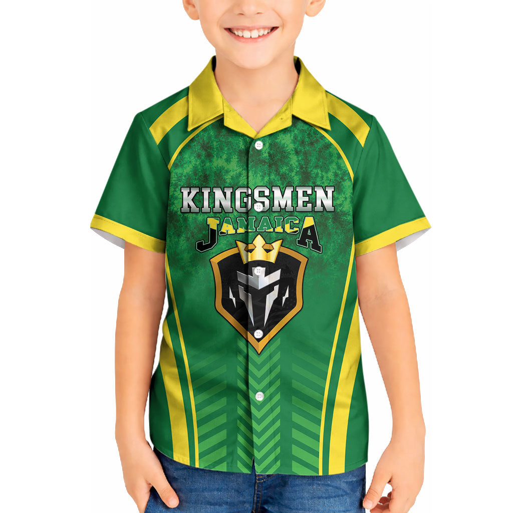 Custom Jamaica 2026 Cricket Kid Hawaiian Shirt Go Champions