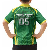 Custom Jamaica 2026 Cricket Kid Hawaiian Shirt Go Champions