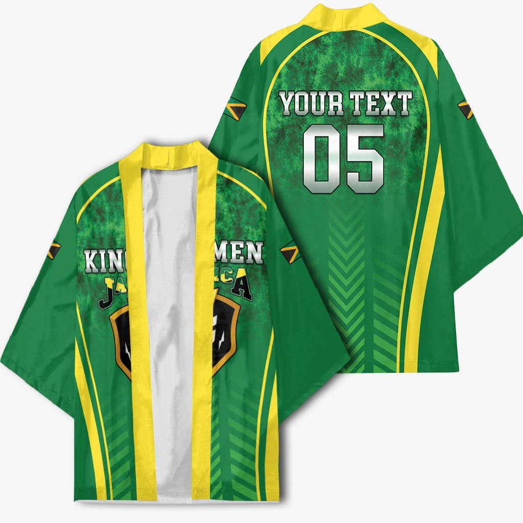 Custom Jamaica 2026 Cricket Kimono Go Champions