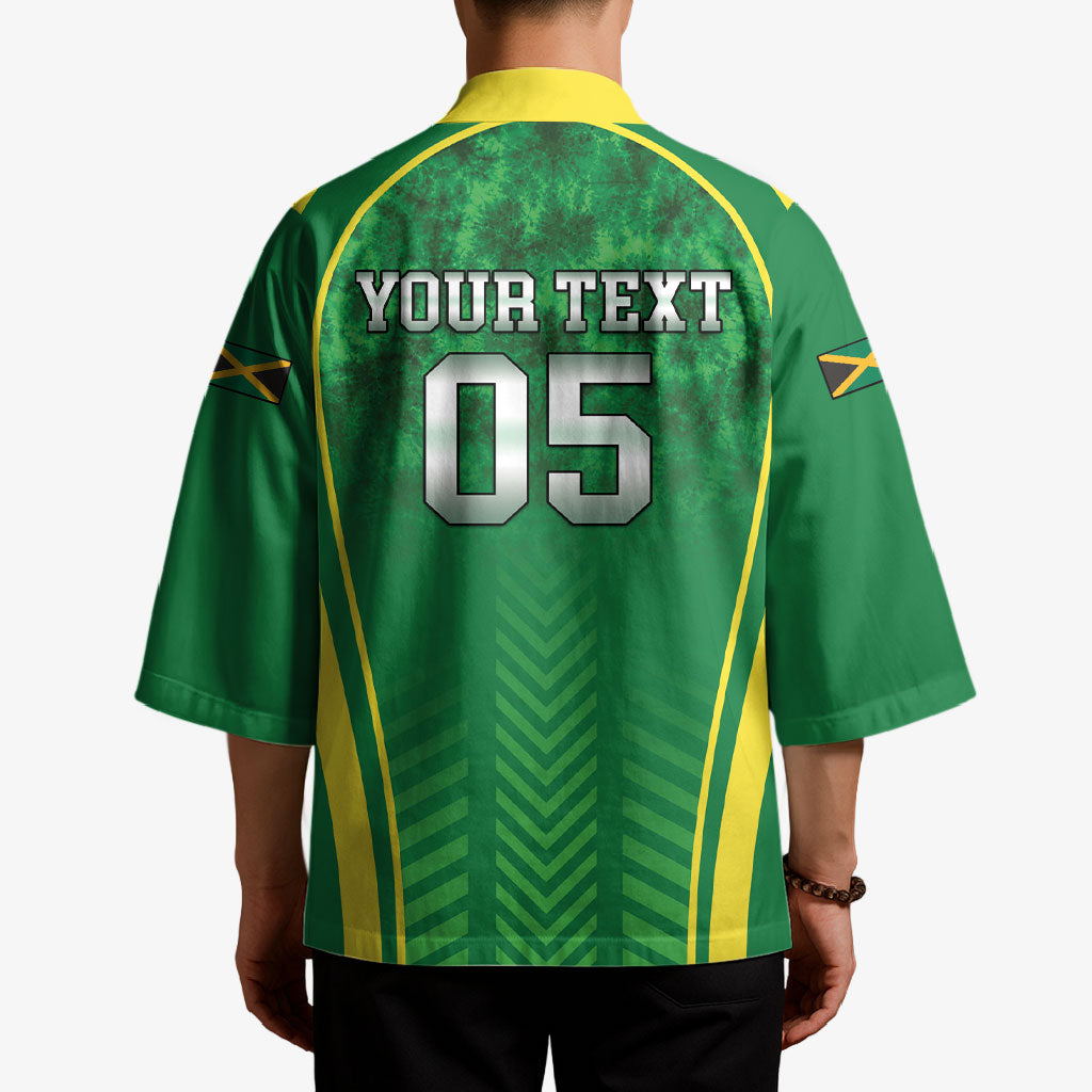 Custom Jamaica 2026 Cricket Kimono Go Champions
