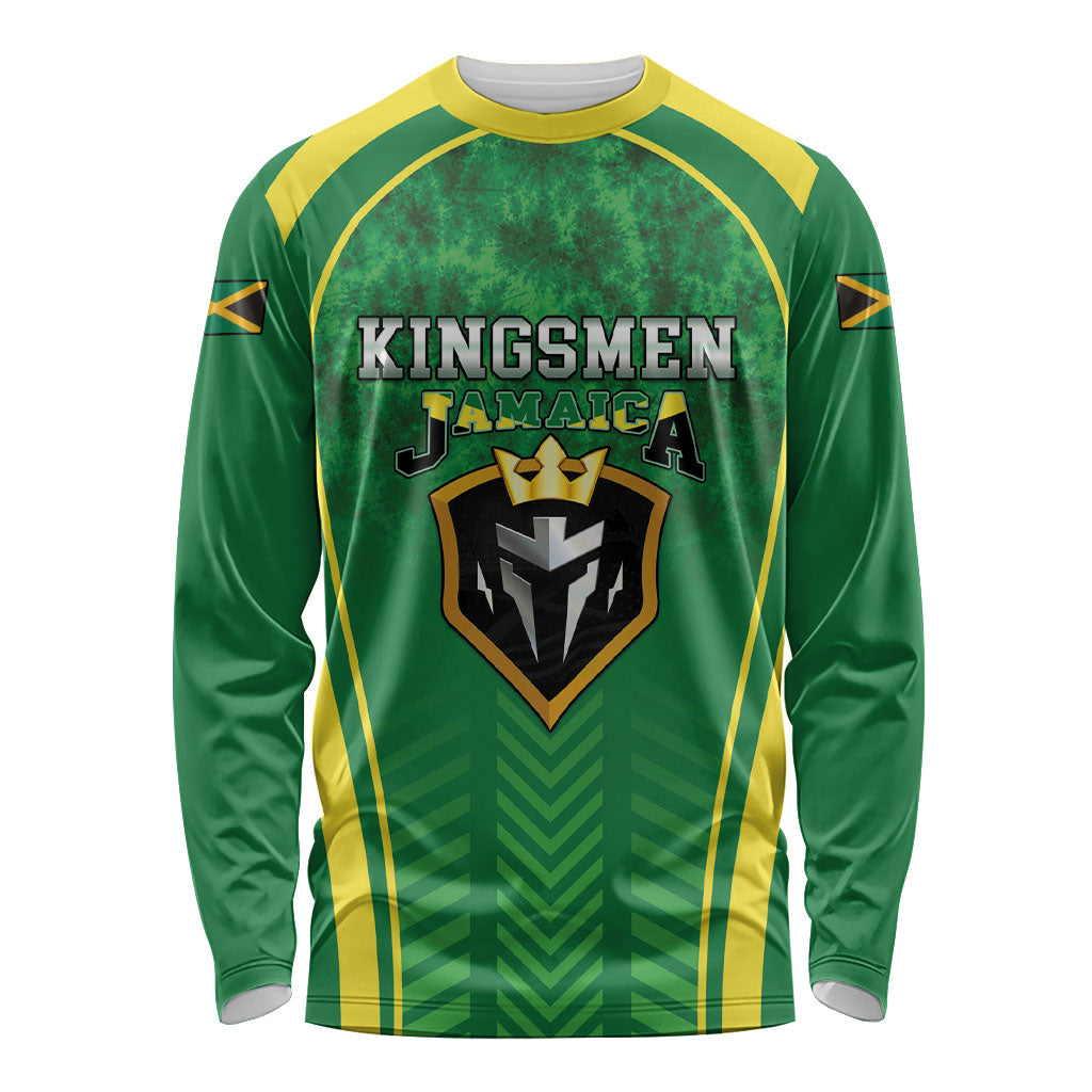 Custom Jamaica 2026 Cricket Long Sleeve Shirt Go Champions