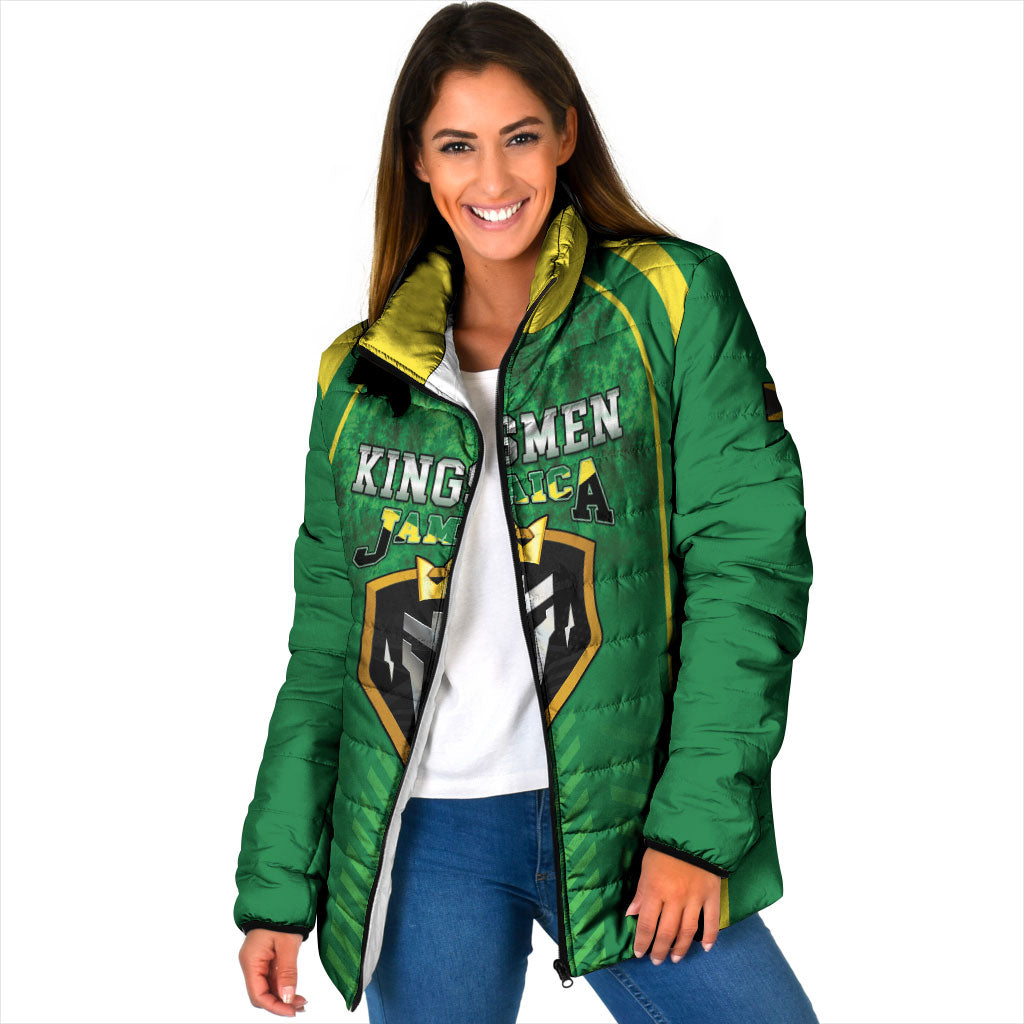 Custom Jamaica 2026 Cricket Padded Jacket Go Champions