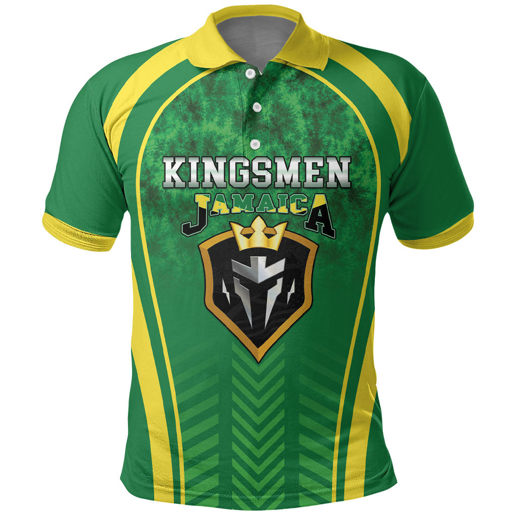 Custom Jamaica 2026 Cricket Polo Shirt Go Champions