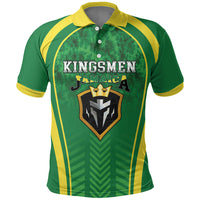 Custom Jamaica 2026 Cricket Polo Shirt Go Champions