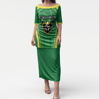 Custom Jamaica 2026 Cricket Puletasi Go Champions