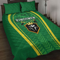 Jamaica 2026 Cricket Quilt Bed Set Go Champions