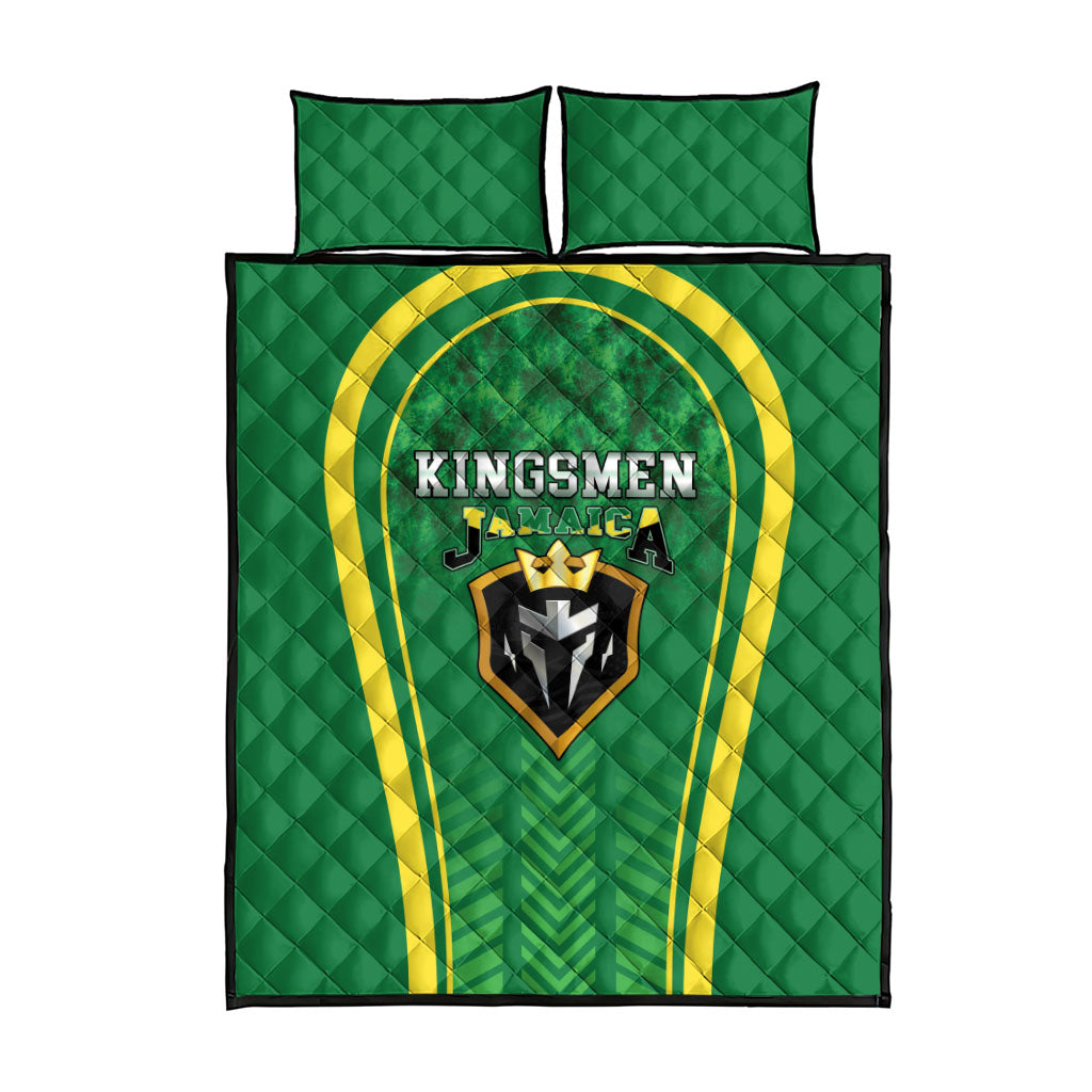Jamaica 2026 Cricket Quilt Bed Set Go Champions