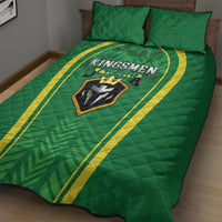 Jamaica 2026 Cricket Quilt Bed Set Go Champions