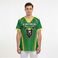 Custom Jamaica 2026 Cricket Scrub Top Go Champions