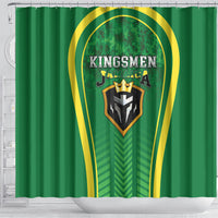 Jamaica 2026 Cricket Shower Curtain Go Champions