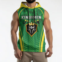 Custom Jamaica 2026 Cricket Sleeveless Hoodie Go Champions