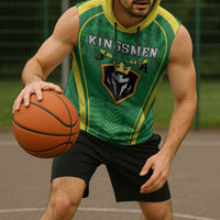 Custom Jamaica 2026 Cricket Sleeveless Hoodie Go Champions