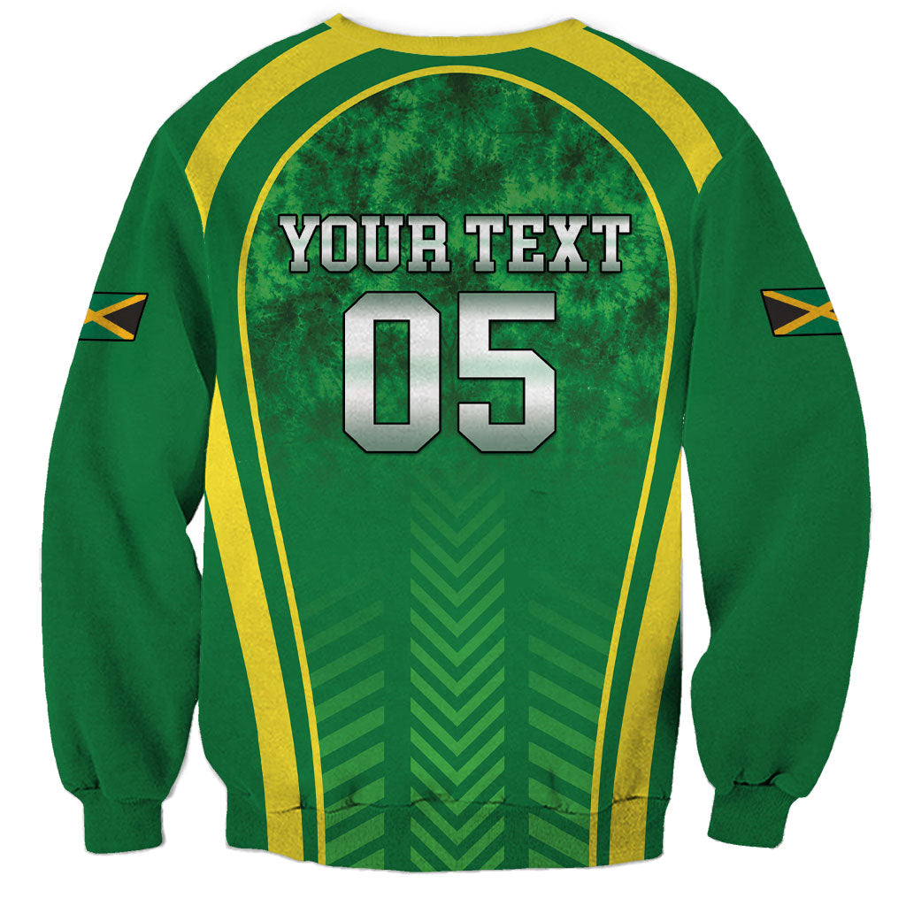 Custom Jamaica 2026 Cricket Sweatshirt Go Champions