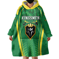 Custom Jamaica 2026 Cricket Wearable Blanket Hoodie Go Champions