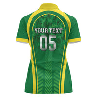 Custom Jamaica 2026 Cricket Women Polo Shirt Go Champions