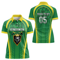 Custom Jamaica 2026 Cricket Women Polo Shirt Go Champions