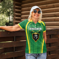 Custom Jamaica 2026 Cricket Women Polo Shirt Go Champions