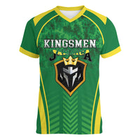 Custom Jamaica 2026 Cricket Women V-Neck T-Shirt Go Champions