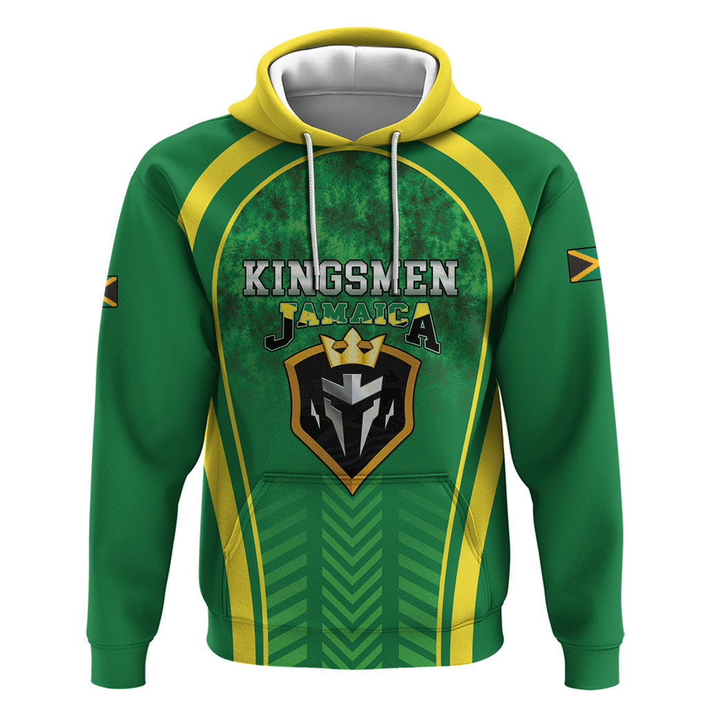 Custom Jamaica 2026 Cricket Zip Hoodie Go Champions