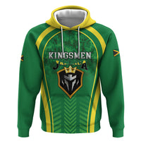 Custom Jamaica 2026 Cricket Zip Hoodie Go Champions