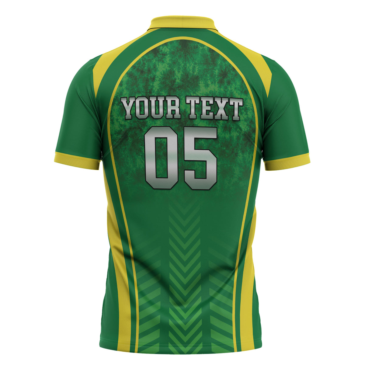 Custom Jamaica 2026 Cricket Zipper Polo Shirt Go Champions