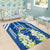 Nicaragua Independence Day 1821 Area Rug Coat Of Arms With Plumeria - Wonder Print Shop