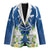 Nicaragua Independence Day 1821 Blazer Coat Of Arms With Plumeria - Wonder Print Shop
