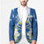 Nicaragua Independence Day 1821 Blazer Coat Of Arms With Plumeria - Wonder Print Shop