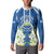 Nicaragua Independence Day 1821 Button Sweatshirt Coat Of Arms With Plumeria - Wonder Print Shop
