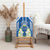 Nicaragua Independence Day 1821 Canvas Wall Art Coat Of Arms With Plumeria - Wonder Print Shop