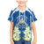 Nicaragua Independence Day 1821 Family Matching Mermaid Dress and Hawaiian Shirt Coat Of Arms With Plumeria - Wonder Print Shop